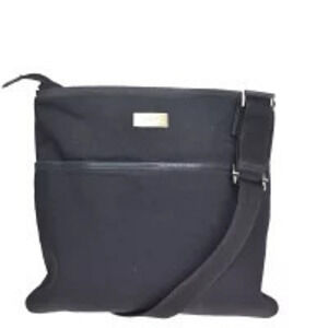 Gucci Leather Shoulder Bag Black